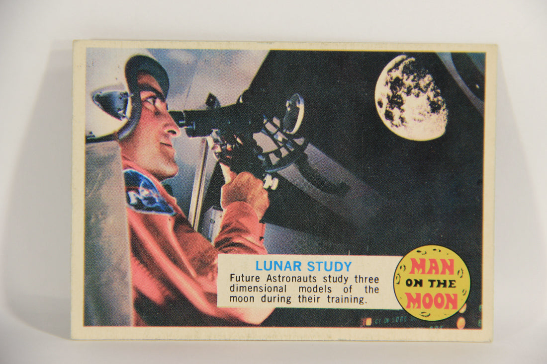 Man On The Moon 1969 Trading Card #43B Lunar Study ENG O-Pee-Chee L021603