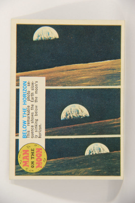 Man On The Moon 1969 Trading Card #62 Below The Horizon ENG O-Pee-Chee L021620