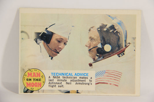 Man On The Moon 1969 Trading Card #63 Technical Advice ENG O-Pee-Chee L021621