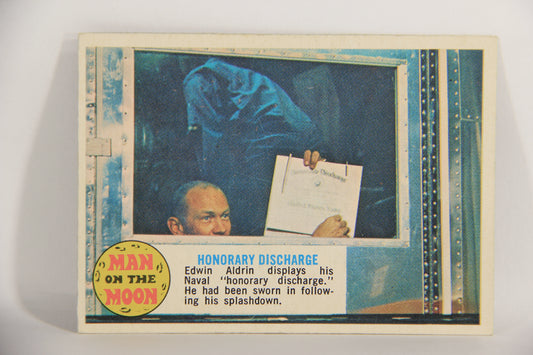 Man On The Moon 1969 Trading Card #78 Honorary Discharge ENG O-Pee-Chee L021631