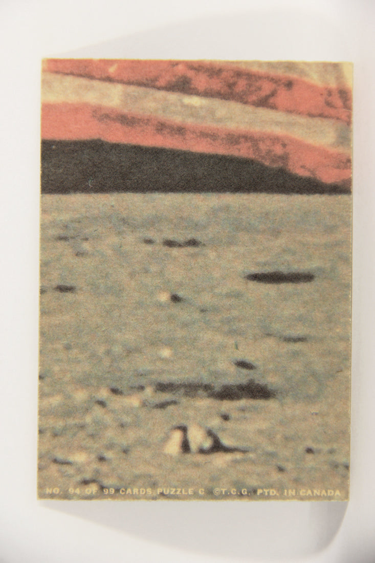 Man On The Moon 1969 Trading Card #94 Moon Work ENG O-Pee-Chee L021637