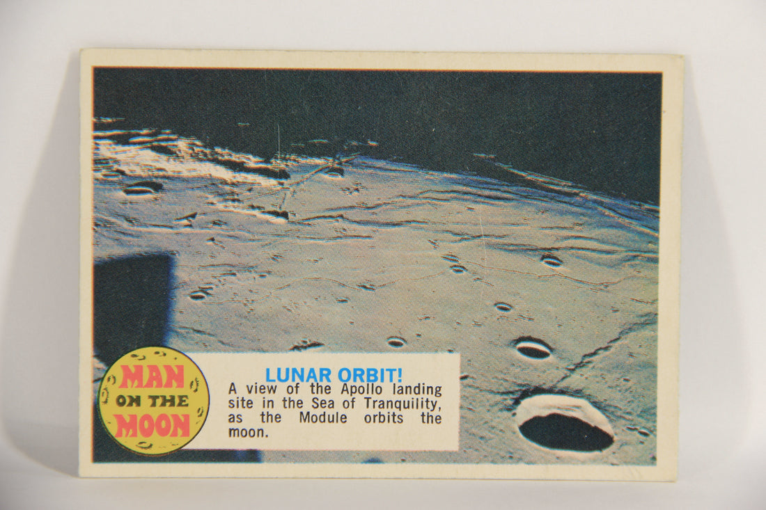 Man On The Moon 1969 Trading Card #98 Lunar Orbit ENG O-Pee-Chee L021639