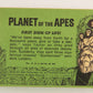 Planet Of The Apes 1969 Trading Card #5 First Sign Of Life ENG O-Pee-Chee L021642