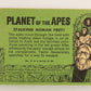 Planet Of The Apes 1969 Trading Card #9 Stalking Human Prey ENG O-Pee-Chee L021644