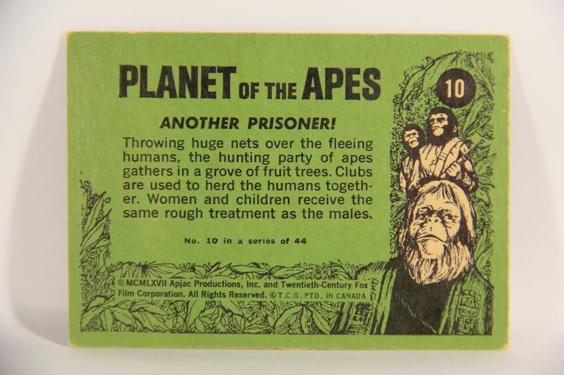Planet Of The Apes 1969 Trading Card #10 Another Prisoner ENG O-Pee-Chee L021645