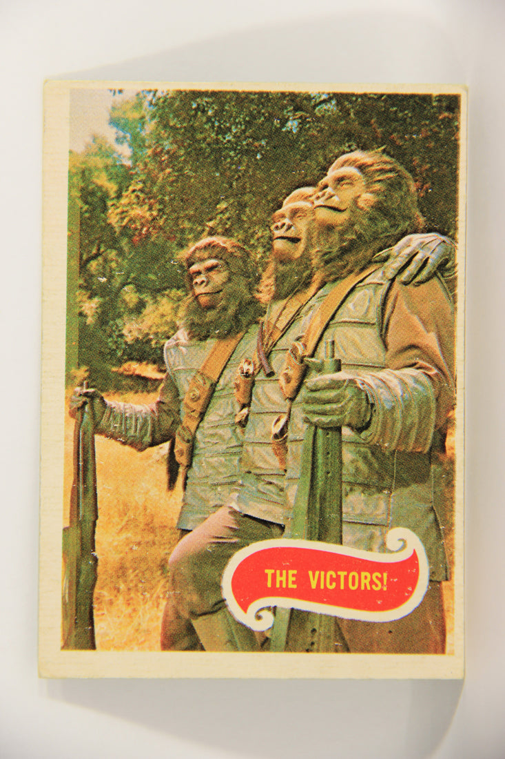 Planet Of The Apes 1969 Trading Card #15 The Victors ENG O-Pee-Chee L021646