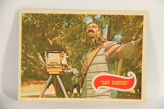 Planet Of The Apes 1969 Trading Card #17 Say Cheese ENG O-Pee-Chee L021648