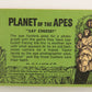 Planet Of The Apes 1969 Trading Card #17 Say Cheese ENG O-Pee-Chee L021648