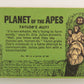 Planet Of The Apes 1969 Trading Card #22 Taylor's Ally ENG O-Pee-Chee L021651