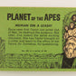 Planet Of The Apes 1969 Trading Card #24 Human On A Leash ENG O-Pee-Chee L021653