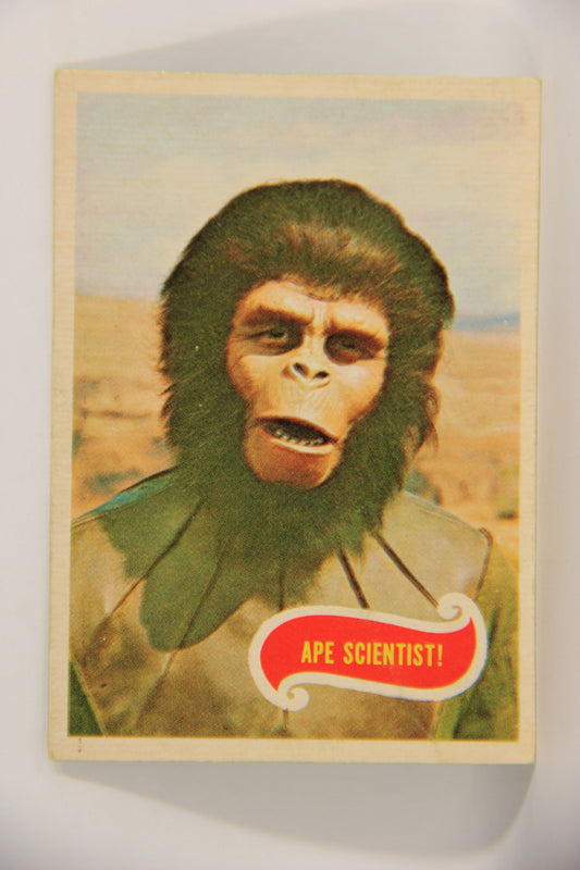 Planet Of The Apes 1969 Trading Card #26 Ape Scientist ENG O-Pee-Chee L021655