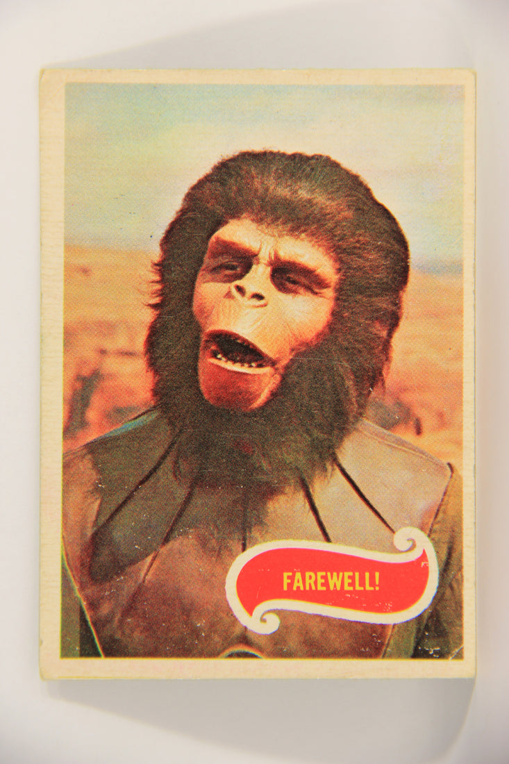 Planet Of The Apes 1969 Trading Card #42 Farewell ENG O-Pee-Chee L021660