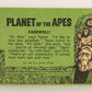 Planet Of The Apes 1969 Trading Card #42 Farewell ENG O-Pee-Chee L021660