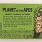 Planet Of The Apes 1969 Trading Card #44 Lights Camera Action ENG O-Pee-Chee L021661