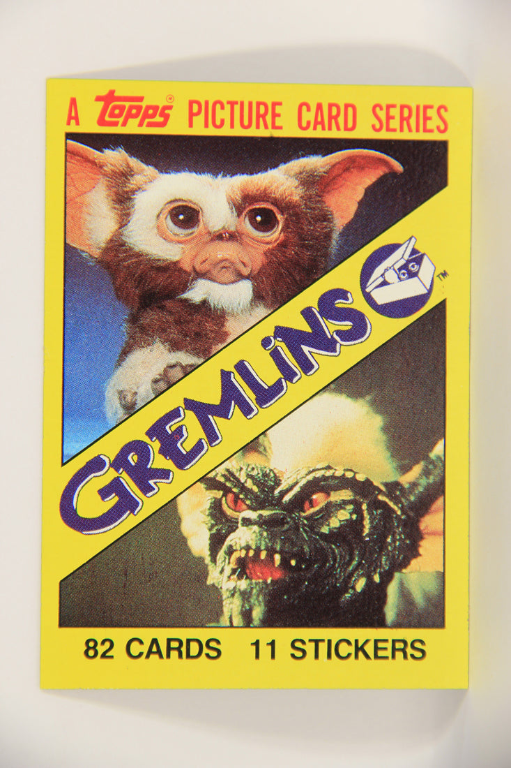 Gremlins 1984 Trading Card #1 Gremlins ENG Topps Title Card L021668