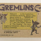 Gremlins 1984 Trading Card #1 Gremlins ENG Topps Title Card L021668