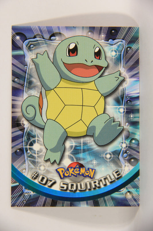 Pokémon Card Squirtle #7 TV Animation Blue Logo 1st Print ENG Topps L021674