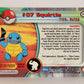 Pokémon Card Squirtle #7 TV Animation Blue Logo 1st Print ENG Topps L021674