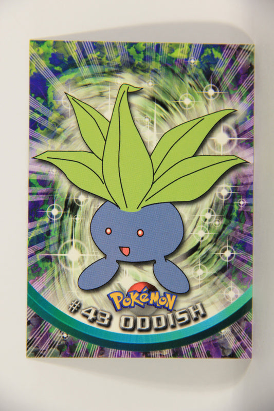 Pokémon Card Oddish #43 TV Animation Blue Logo 1st Print ENG Topps L021676