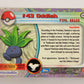 Pokémon Card Oddish #43 TV Animation Blue Logo 1st Print ENG Topps L021676