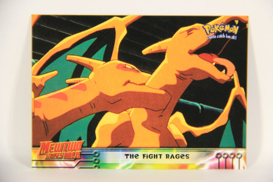 Pokémon Card First Movie #35 The Fight Rages Blue Logo 1st Print ENG Topps L021681