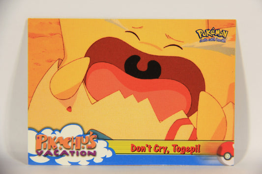 Pokémon Card First Movie #43 Don't Cry Togepi Blue Logo 1st Print ENG Topps L021682