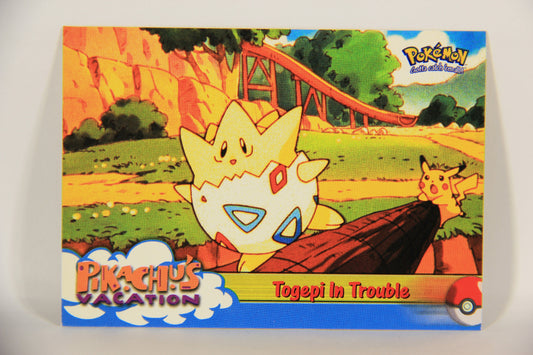Pokémon Card First Movie #45 Togepi In Trouble Blue Logo 1st Print ENG Topps L021683
