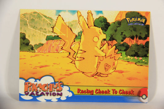 Pokémon Card First Movie #48 Racing Cheek To Cheek Blue Logo 1st Print ENG L021684