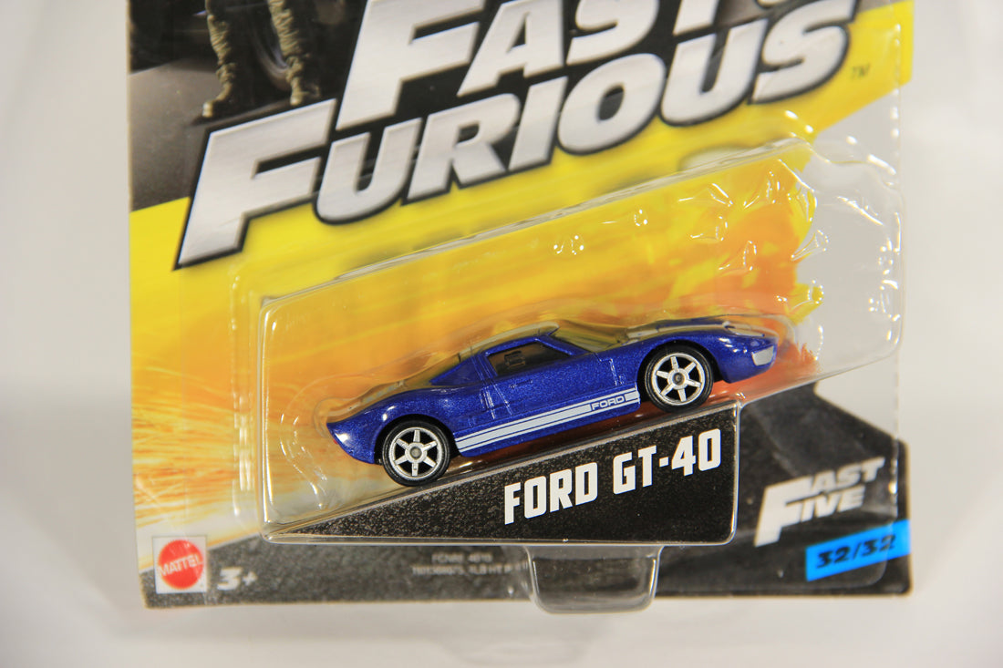Mattel Die-Cast 2016 Ford GT-40 Fast & Furious #32/32 L021692