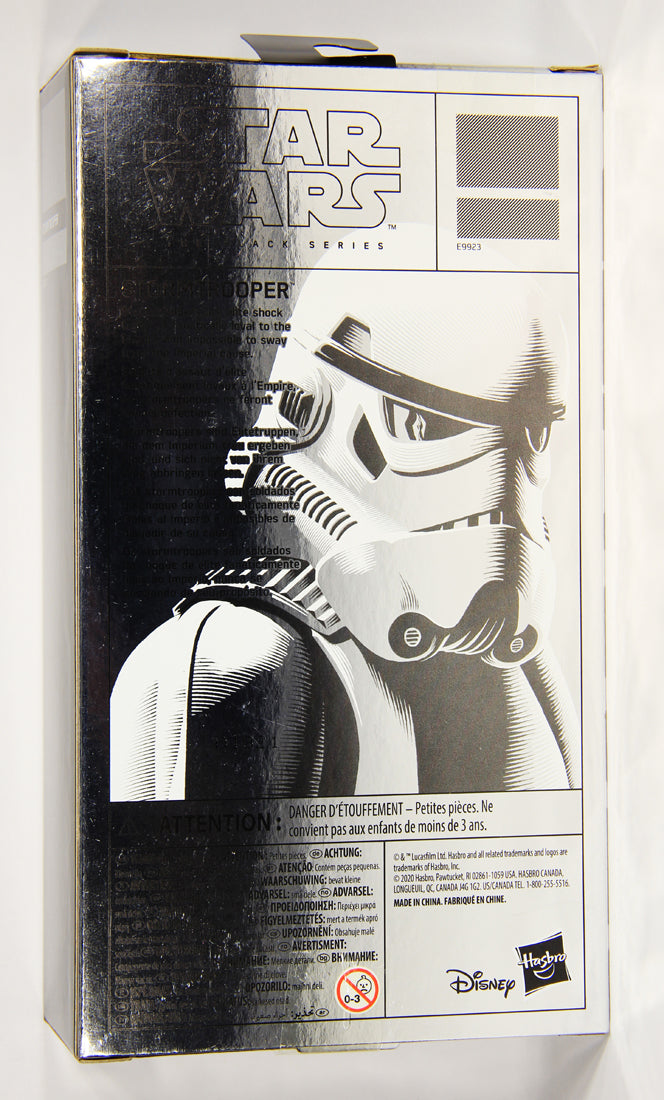 Star Wars Stormtrooper Carbonized Black Series Exclusive 6 Inch Action Figure L021697