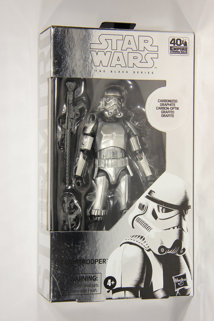 Star Wars Stormtrooper Carbonized Black Series Exclusive 6 Inch Action Figure L021697