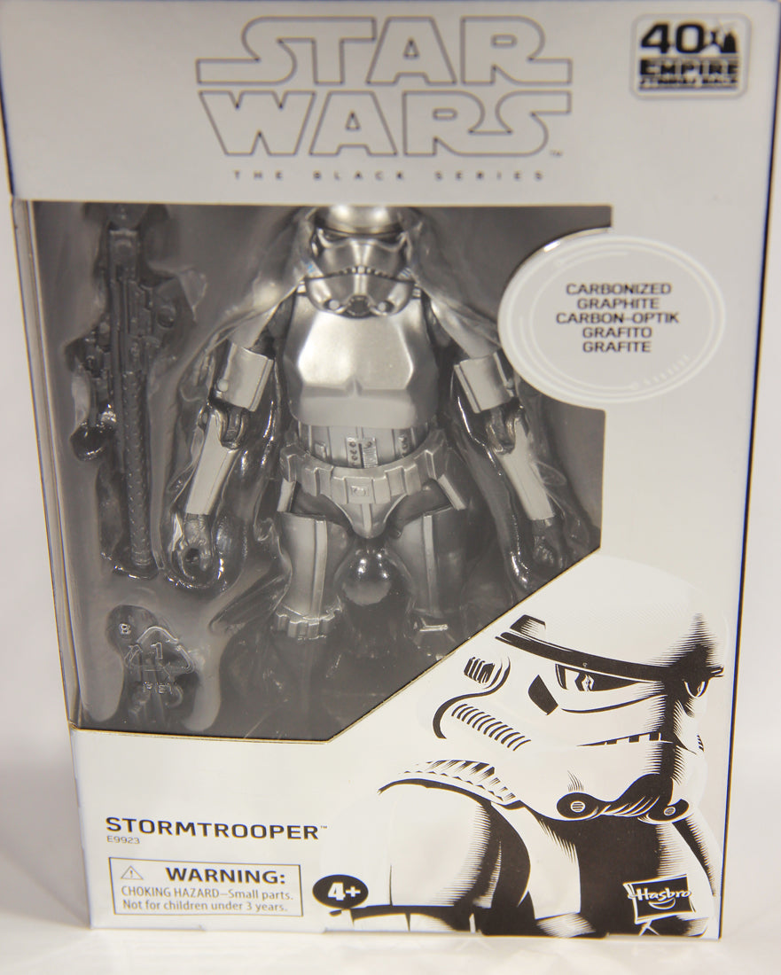 Star Wars Stormtrooper Carbonized Black Series Exclusive 6 Inch Action Figure L021697