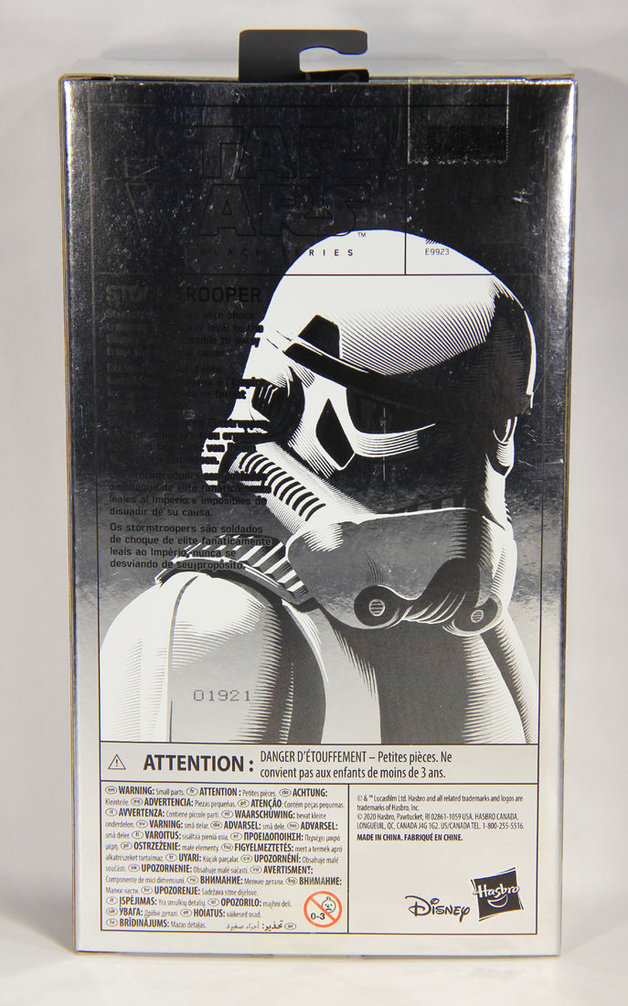 Star Wars Stormtrooper Carbonized Black Series Exclusive 6 Inch Action Figure L021697