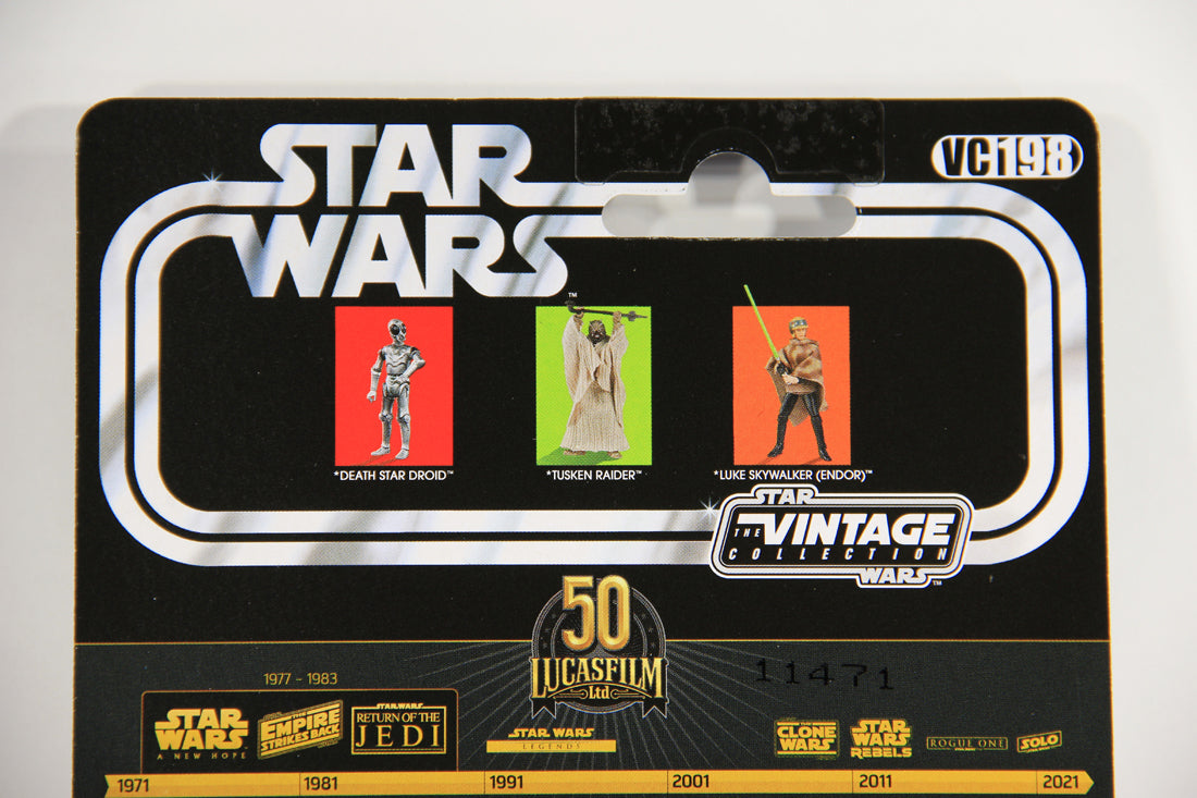 Star Wars Luke Skywalker Endor Vintage Collection VC198 Exclusive 50th Anniversary L021700