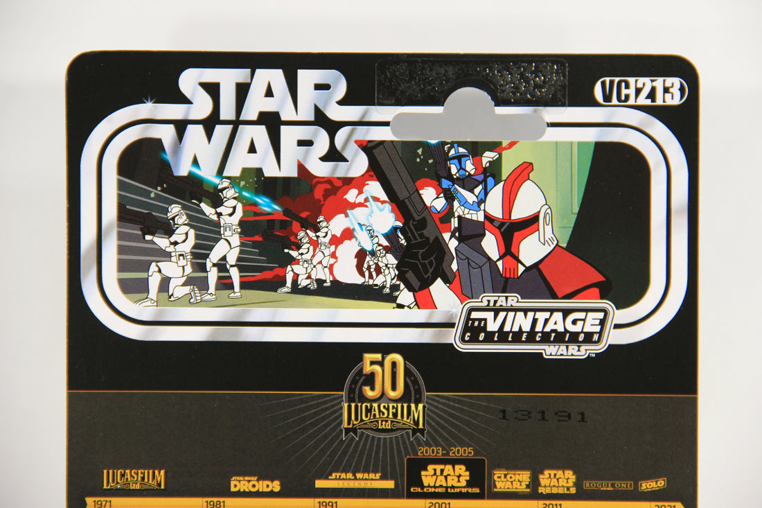 Star Wars ARC Trooper Captain Vintage Collection VC213 Clone Wars Exclusive 50th Anniversary L021702
