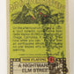 Fright Flicks 1988 Card #4 I Really Oughta Stop Gargling With Kerosene ENG Topps L021707
