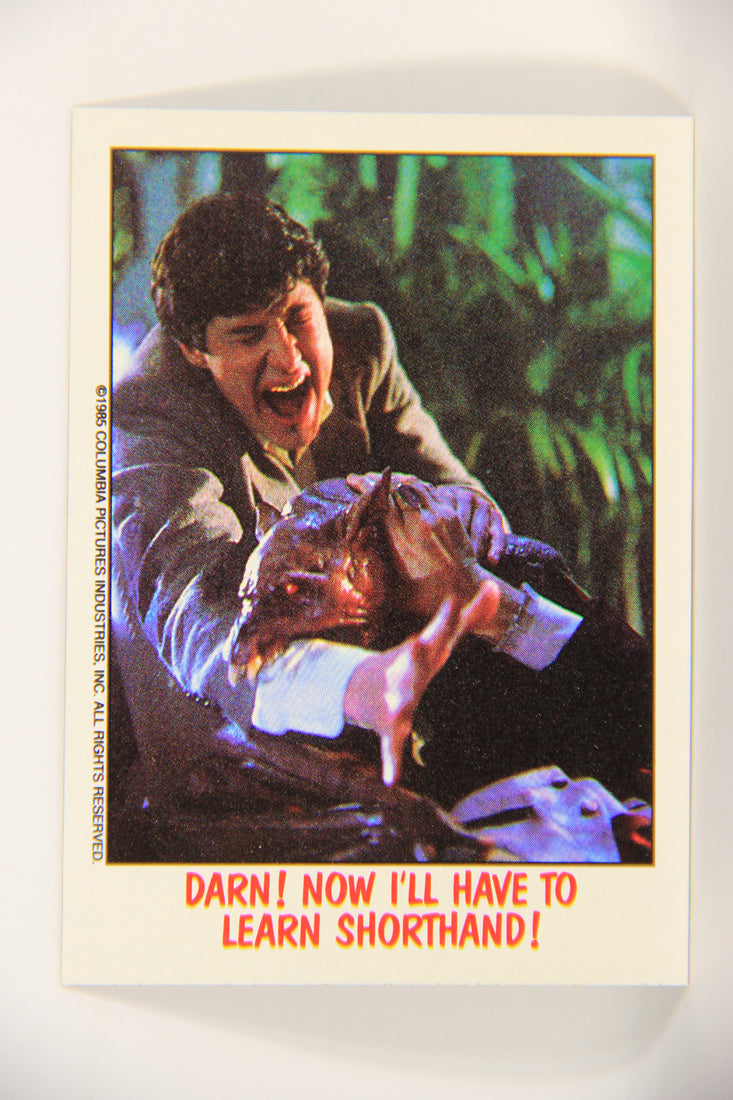 Fright Flicks 1988 Card #10 Darn Now I'll Have To Learn Shorthand ENG Topps L021712