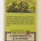 Fright Flicks 1988 Card #12 I Ordered A Pizza Not A Pizza Face NOES ENG Topps L021713