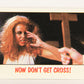 Fright Flicks 1988 Trading Card #21 Now Don't Get Cross - Fright Night ENG Topps L021720