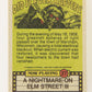 Fright Flicks 1988 Trading Card #27 The Singles Scene Is Murder - NOES 3 ENG Topps L021723