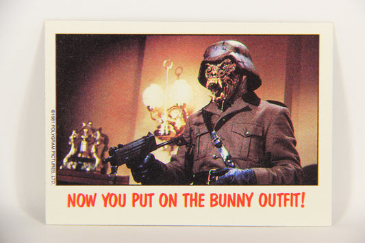 Fright Flicks 1988 Card #29 Now You Put On The Bunny Outfit - AAWIL ENG Topps L021725