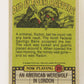 Fright Flicks 1988 Card #29 Now You Put On The Bunny Outfit - AAWIL ENG Topps L021725