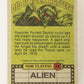 Fright Flicks 1988 Trading Card #34 Mayhem I'm Up For It - Alien ENG Topps L021728