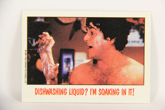 Fright Flicks 1988 Card #45 Dishwashing Liquid I'm Soaking In It - AAWIL ENG Topps L021734