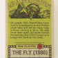 Fright Flicks 1988 Card #56 Billy Suzie Okay I Give Up Who Is It - The Fly ENG Topps L021740