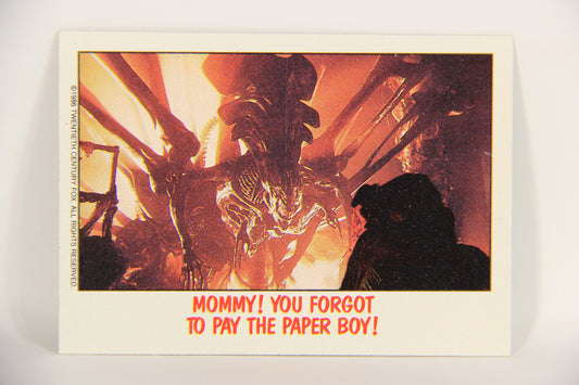 Fright Flicks 1988 Card #57 Mommy You Forgot To Pay The Paper Boy ENG Topps L021741