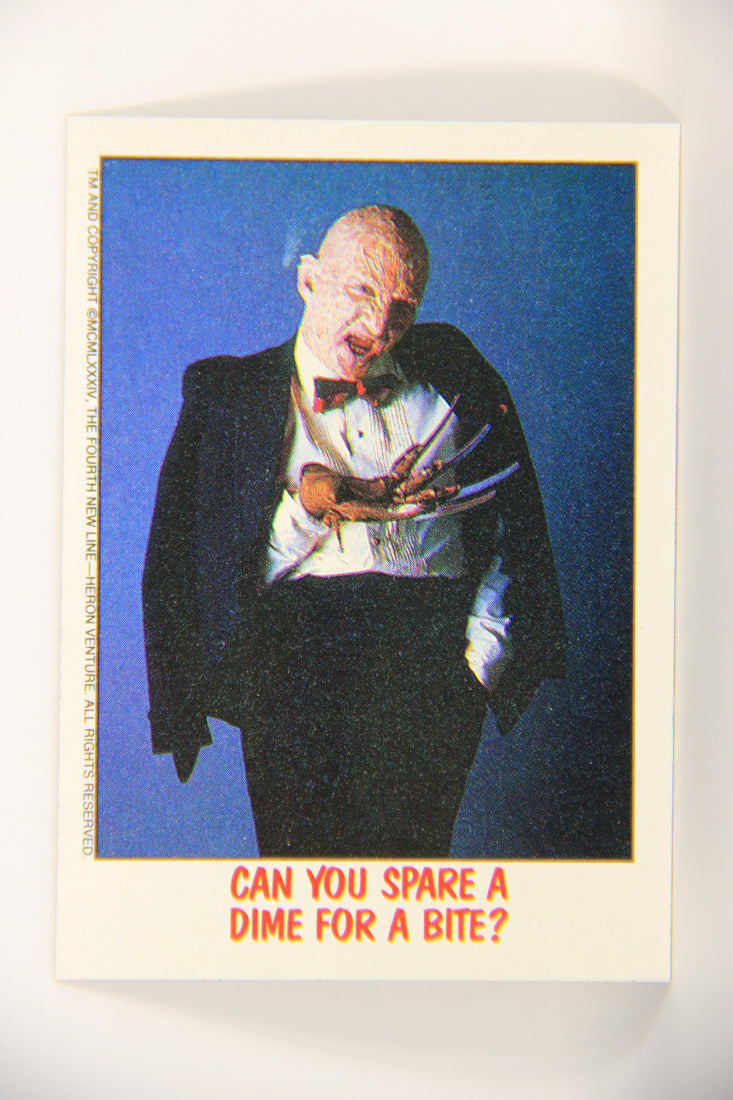 Fright Flicks 1988 Trading Card #63 Can You Spare A Dime For A Bite ENG Topps L021745