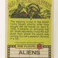 Fright Flicks 1988 Card #64 It Takes A Lot Of Guts To Do This - Aliens ENG Topps L021746