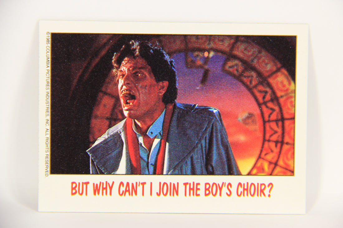 Fright Flicks 1988 Card #68 But Why Can't I Join The Boy's Choir ENG Topps L021748
