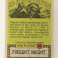 Fright Flicks 1988 Card #68 But Why Can't I Join The Boy's Choir ENG Topps L021748